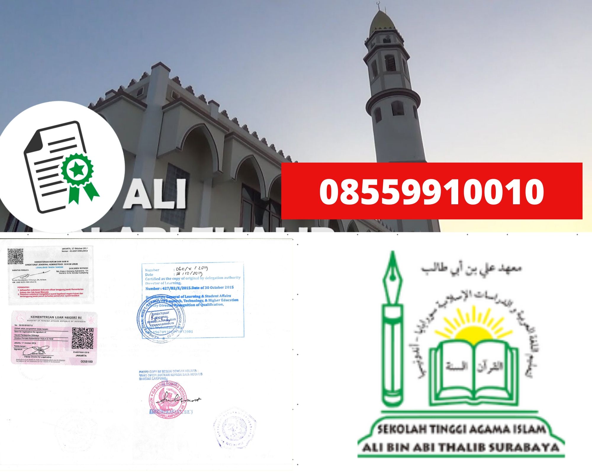 Jasa Legalisir Ijazah STAI Ali bin Abi Thalib Surabaya Di ...