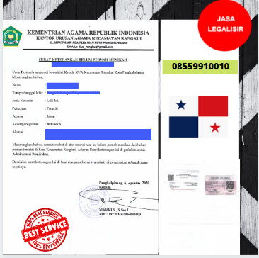 Jasa Legalisir SKBM Di Kedutaan Panama || 08559910010
