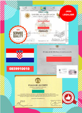 Jasa Legalisir Piagam Di Kedutaan Kroasia || 08559910010
